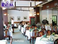 Restaurace v hotelu Ráztoka v Trojanovicích
