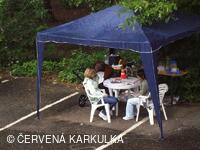 Medobraní s dětským dnem 2009 - zase prší
