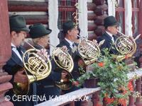 Setkání Jeníčků a Mařenek 2009 - lesní rohy Jana Šustra